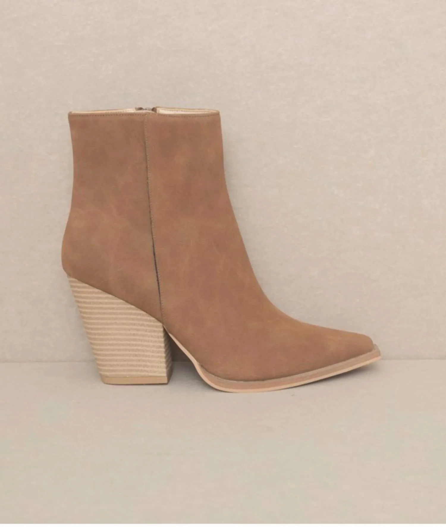 Women's Archie Western Ankle Boots In Caramel