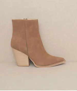 Women's Archie Western Ankle Boots In Caramel