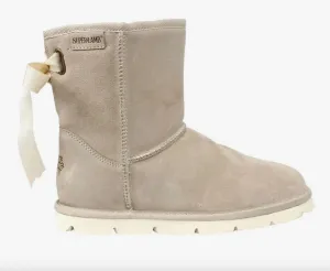 Women's Argali Tied Boots In Cement