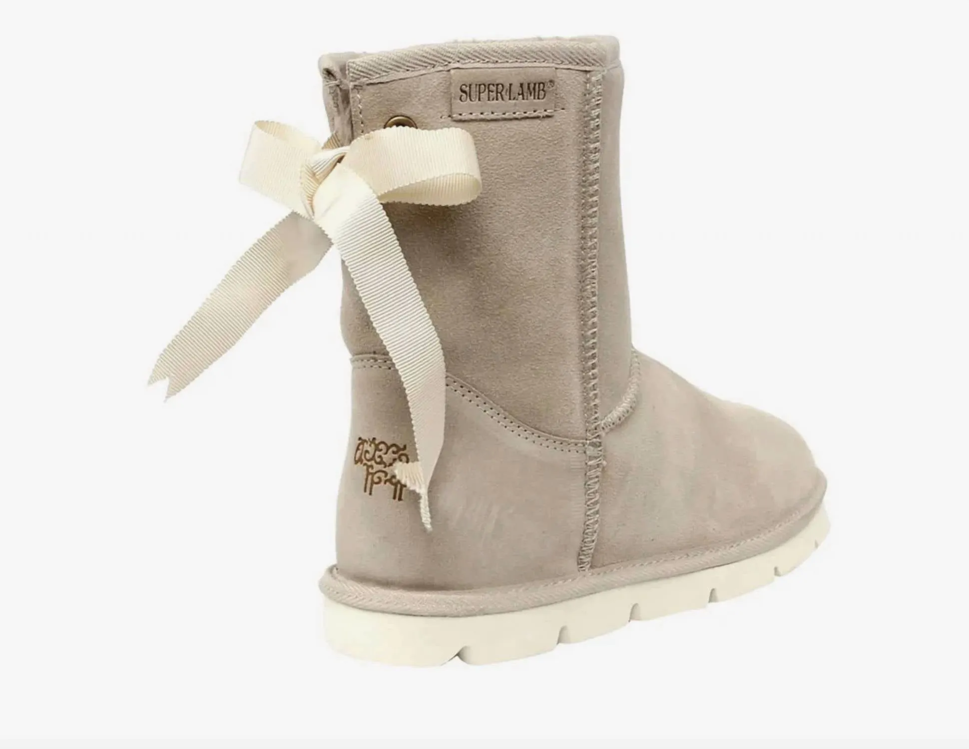 Women's Argali Tied Boots In Cement