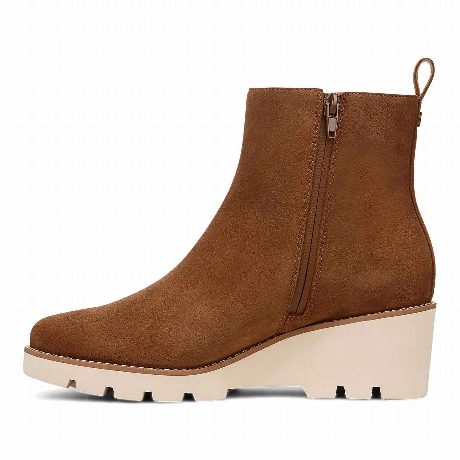 Women's Aria Wedge Ankle Boot In Hazelnut