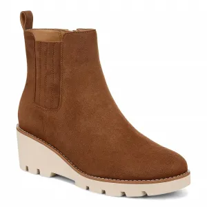 Women's Aria Wedge Ankle Boot In Hazelnut