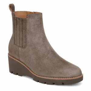 Women's Aria Wedge Ankle Boot In Stone