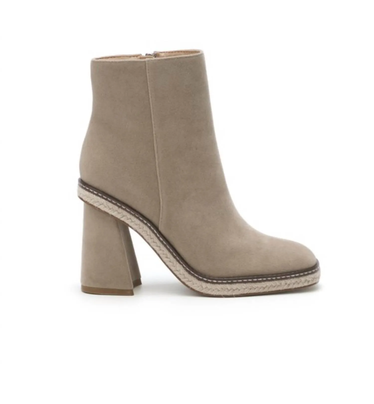 Women's Atlas Platform Ankle Bootie In Taupe
