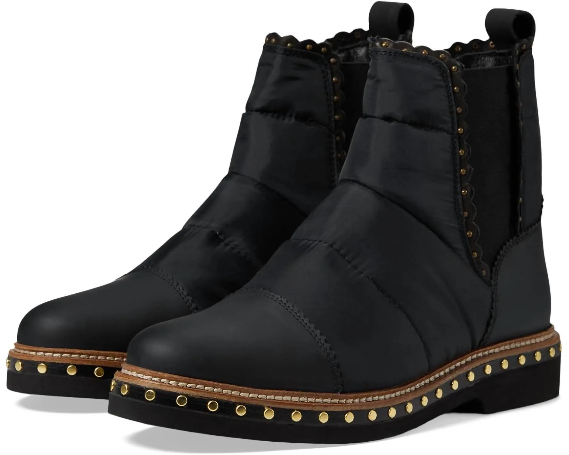 Women's Atlas Puffer Chelsea Boot In Black