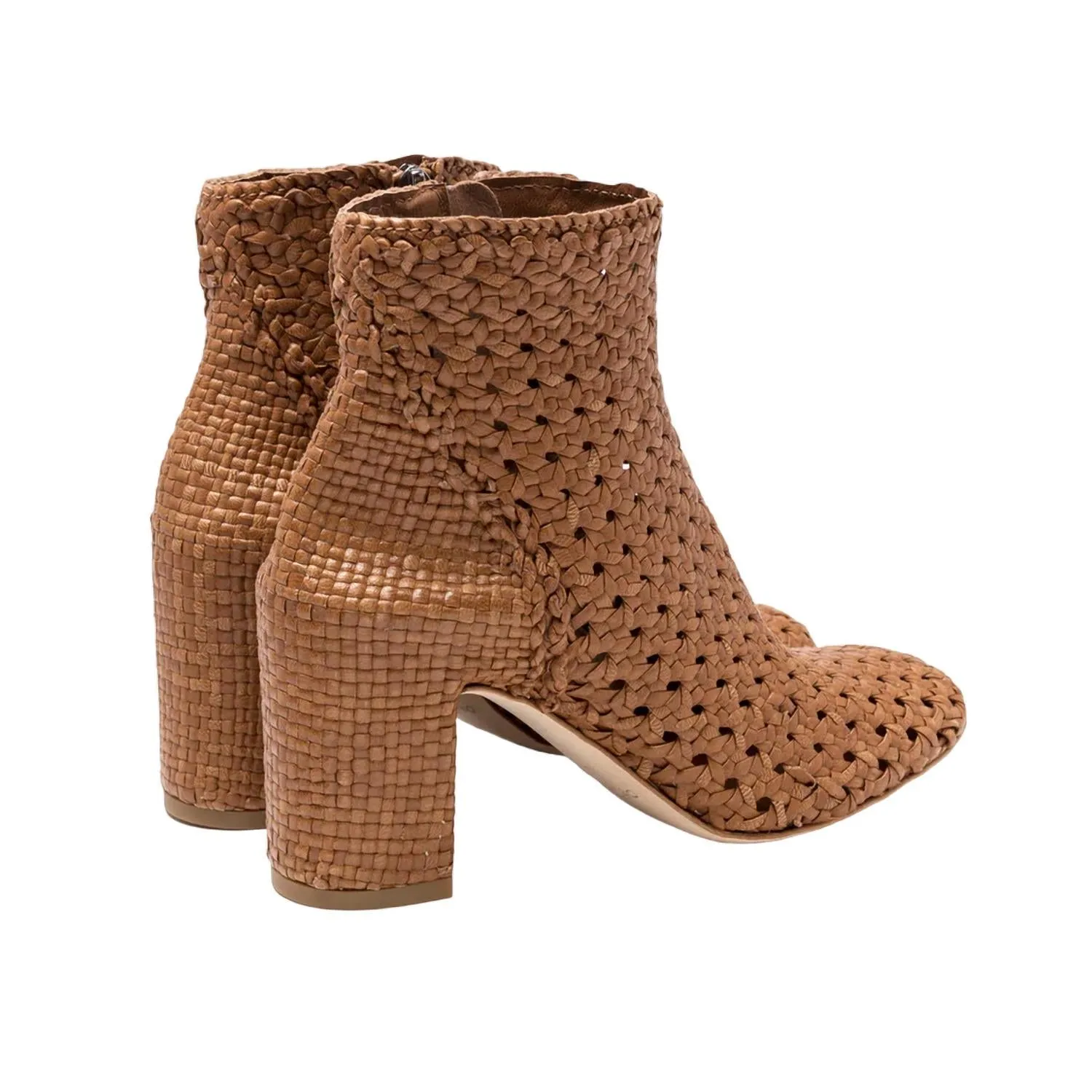 Women's Axis Woven Heeled Boot In Terra