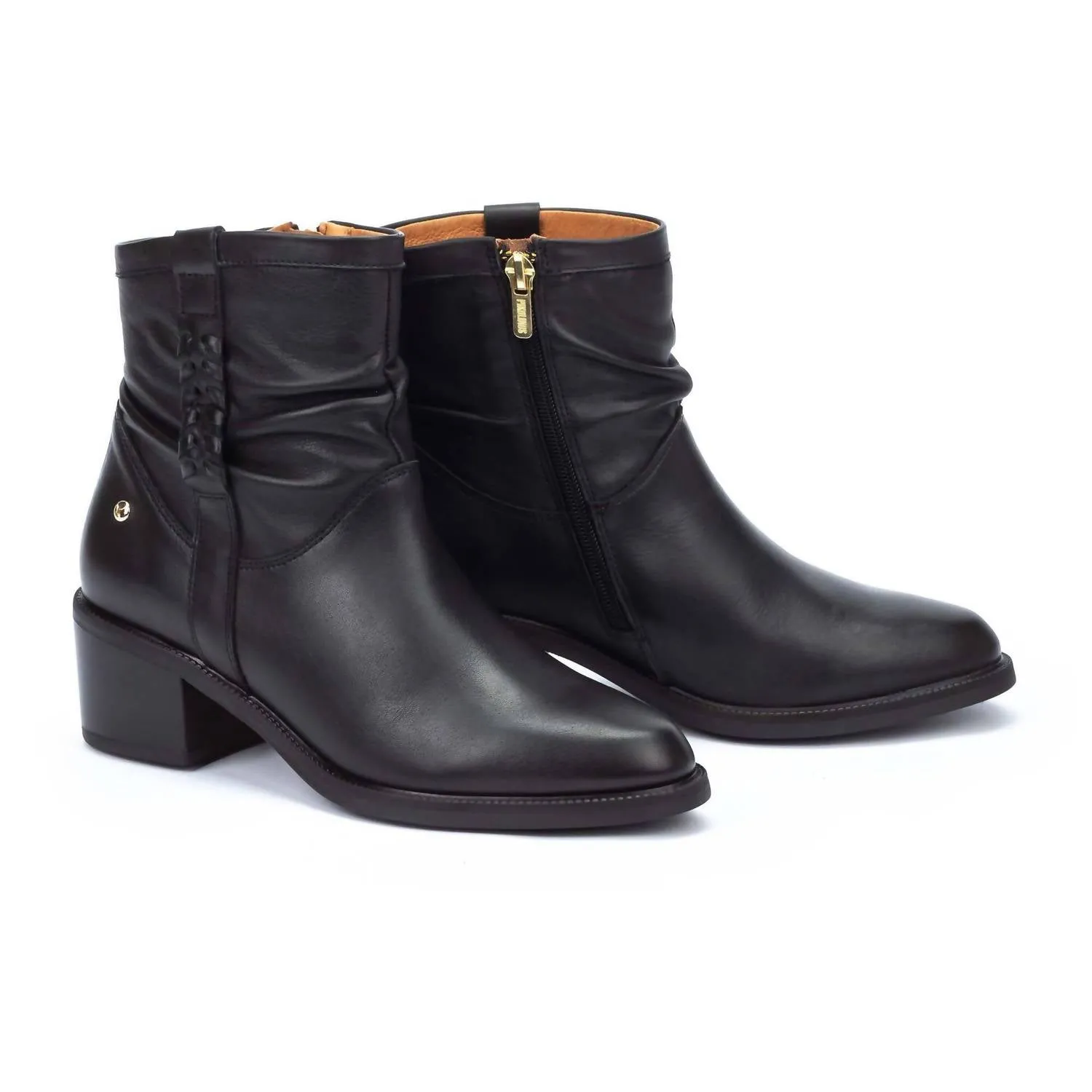 Women's Bacarot Slouch Ankle Boots In Black