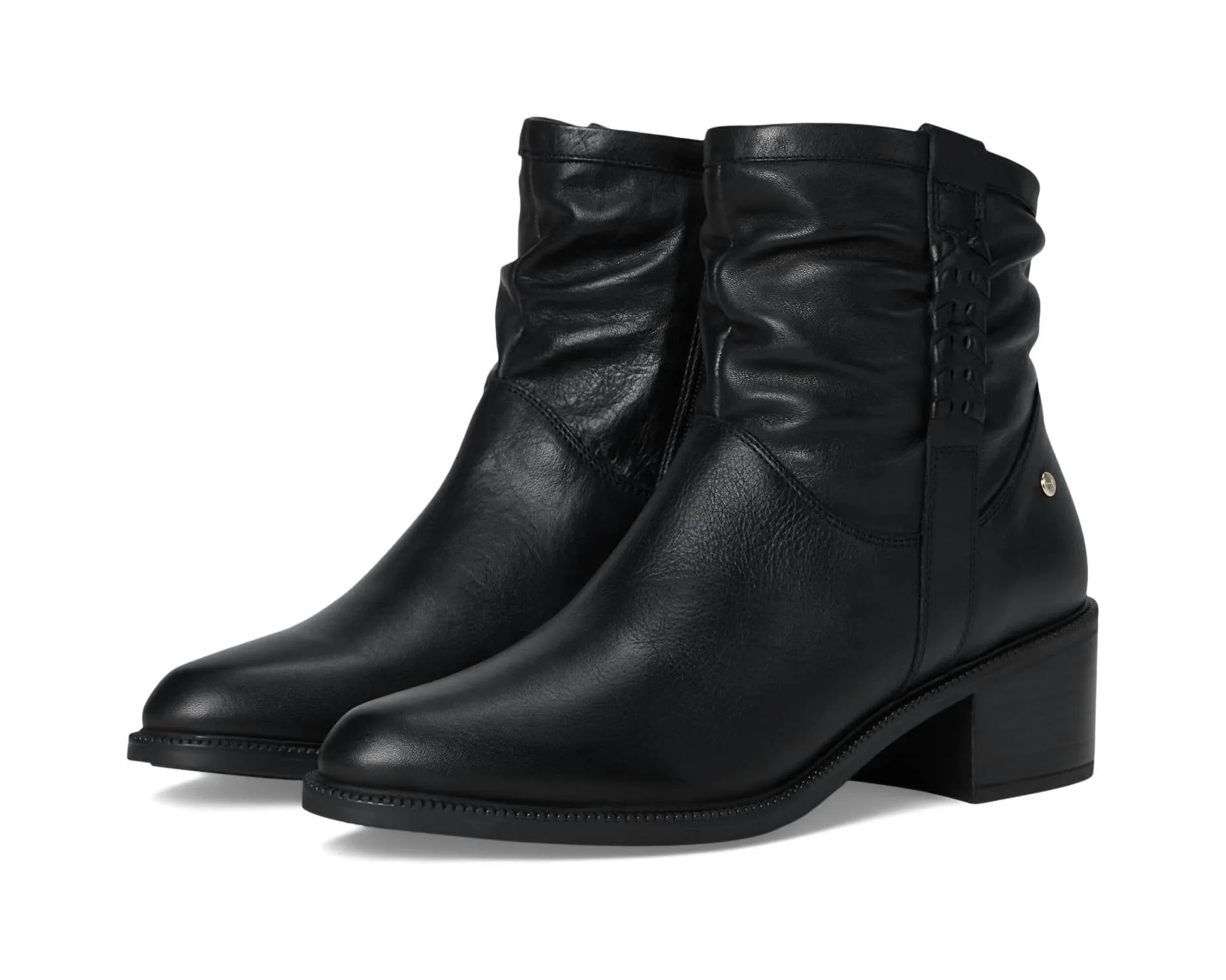 Women's Bacarot Slouch Ankle Boots In Black
