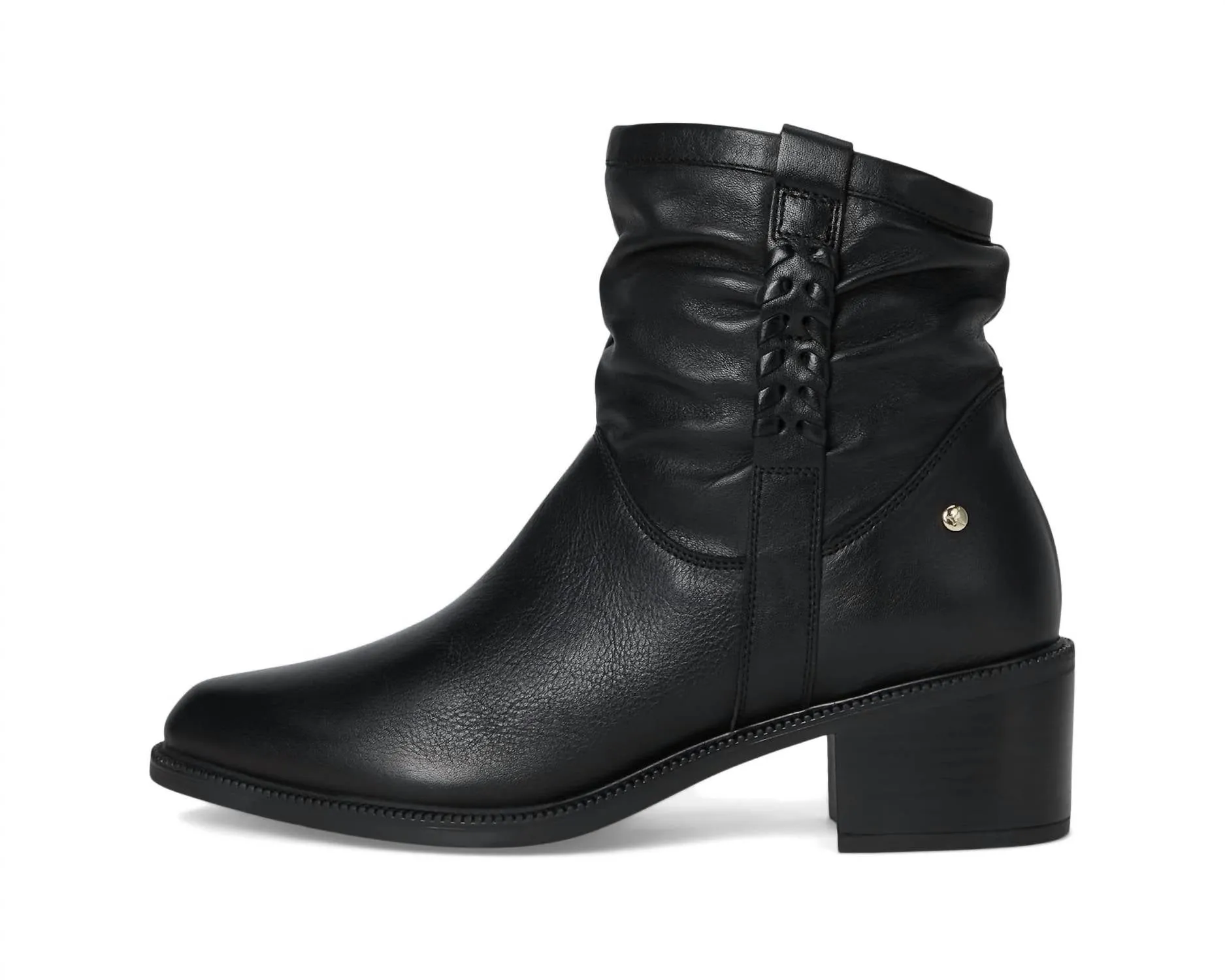 Women's Bacarot Slouch Ankle Boots In Black