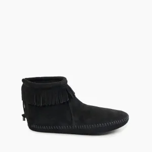 Women's Back Zip Softsole Boots In Black