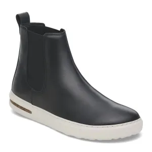 Women's Bend Leather Chelsea Boots In Black