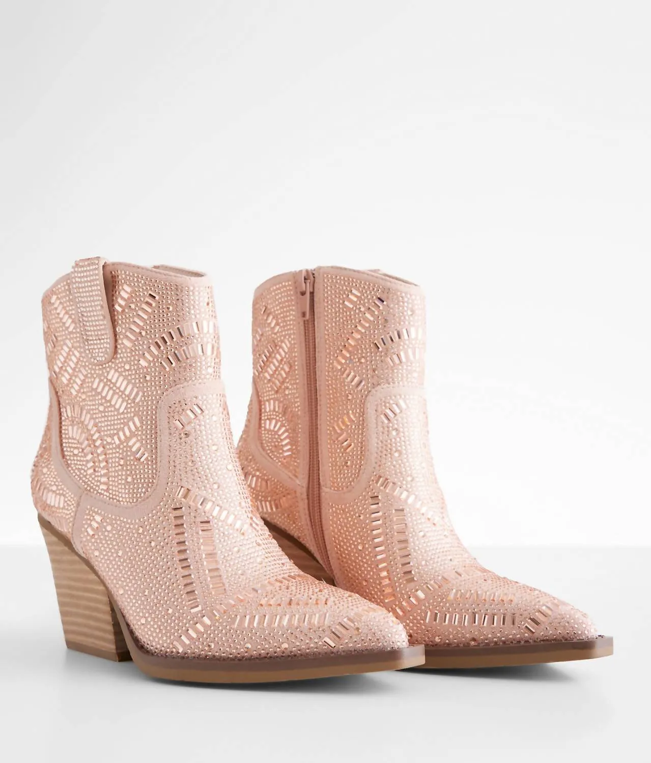 Women's Blinging Maze Bootie In Rose Gold