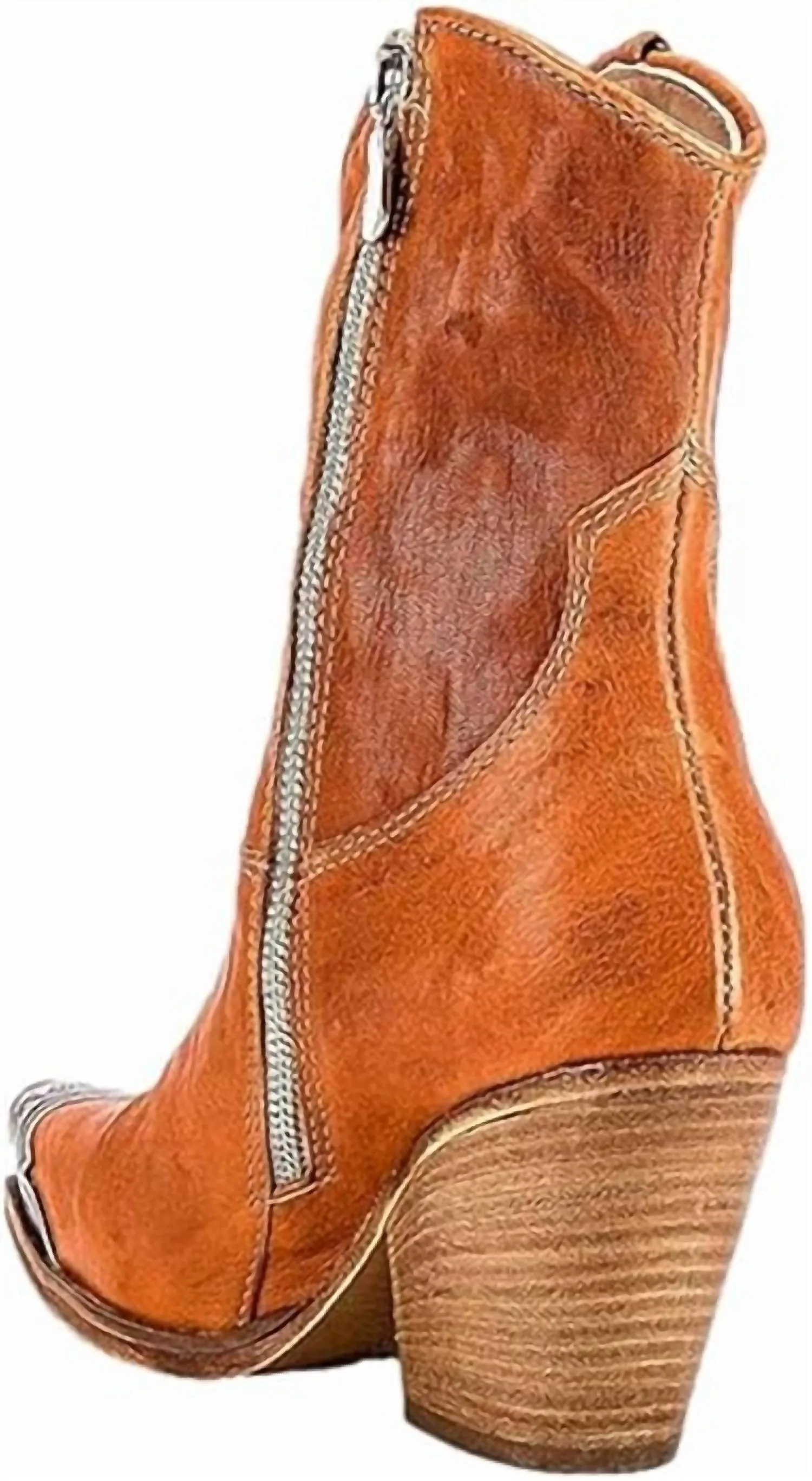 Women's Brayedn Western Boot In Camel