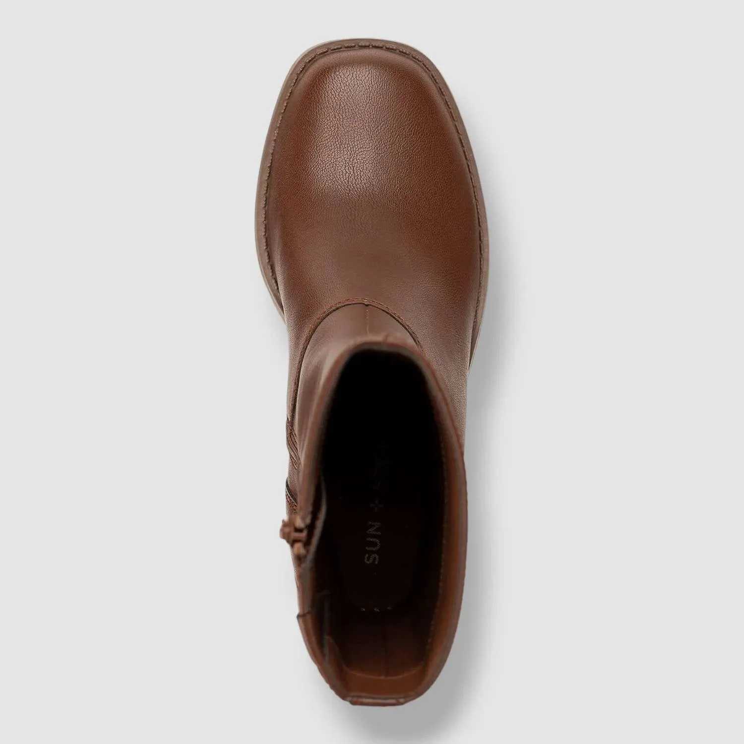 Women's Brown Aleenn Ankle Boot In Walnut