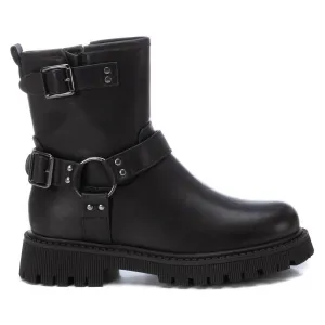Women's Buckles Booties In Black