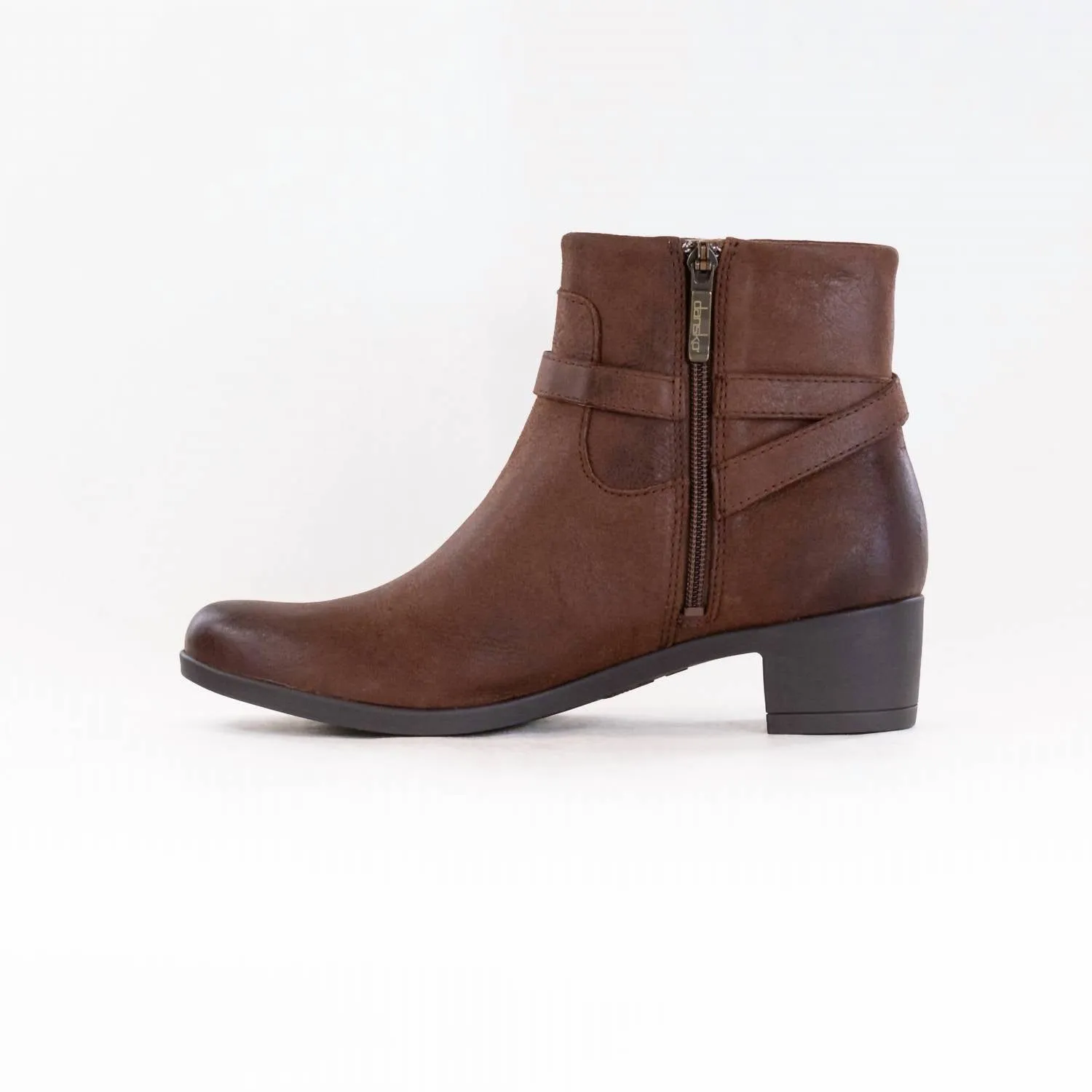 Women's Cagney Bootie In Brown Burnished Suede