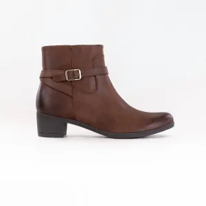Women's Cagney Bootie In Brown Burnished Suede