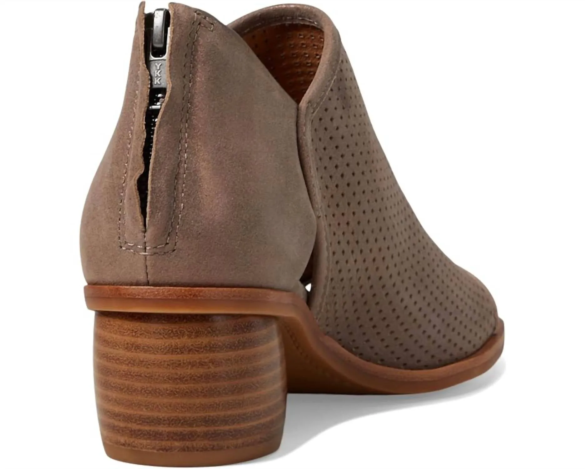 Women's Carleigh Open Toe Bootie In Coffee