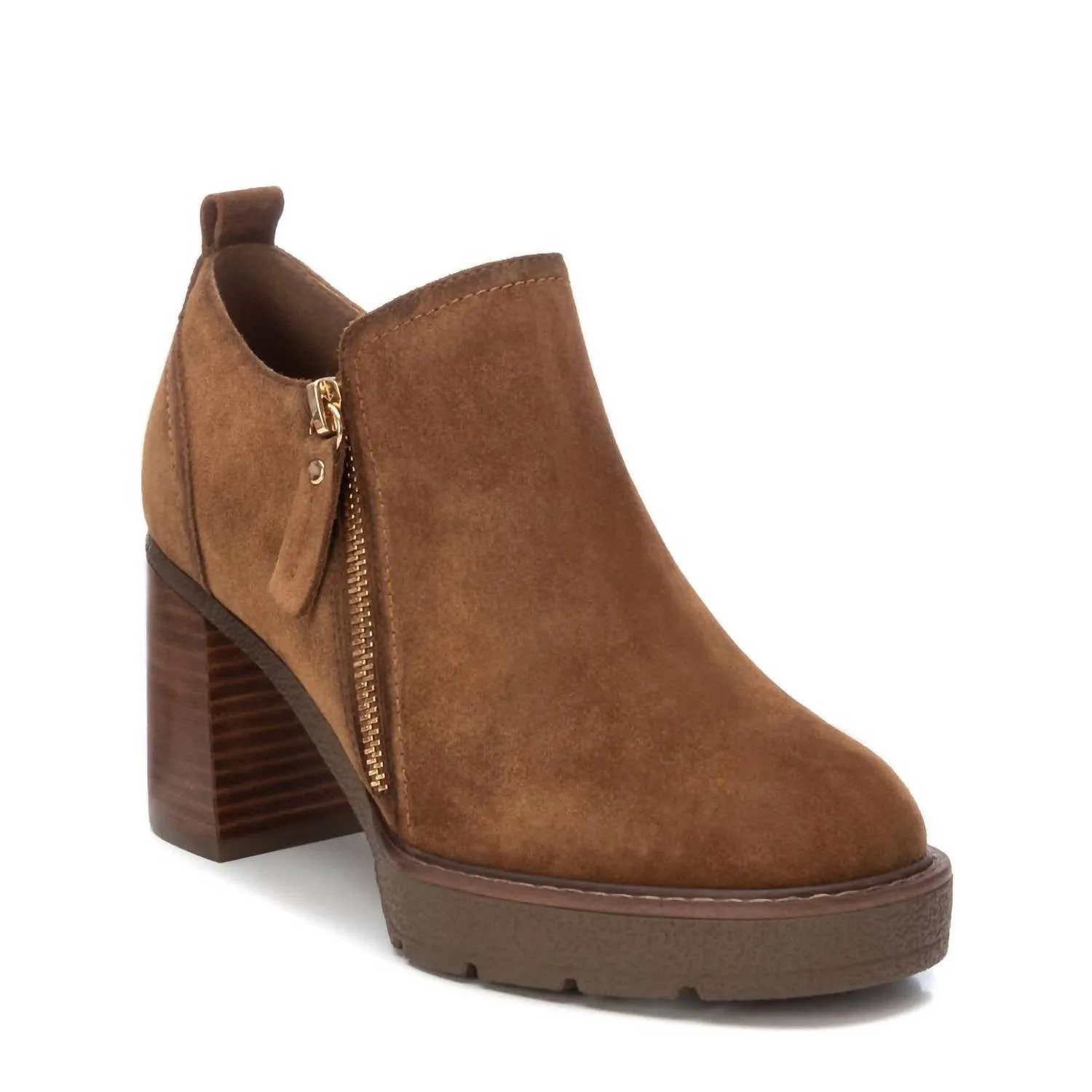 Women's Carmela Collection Booties In Camel