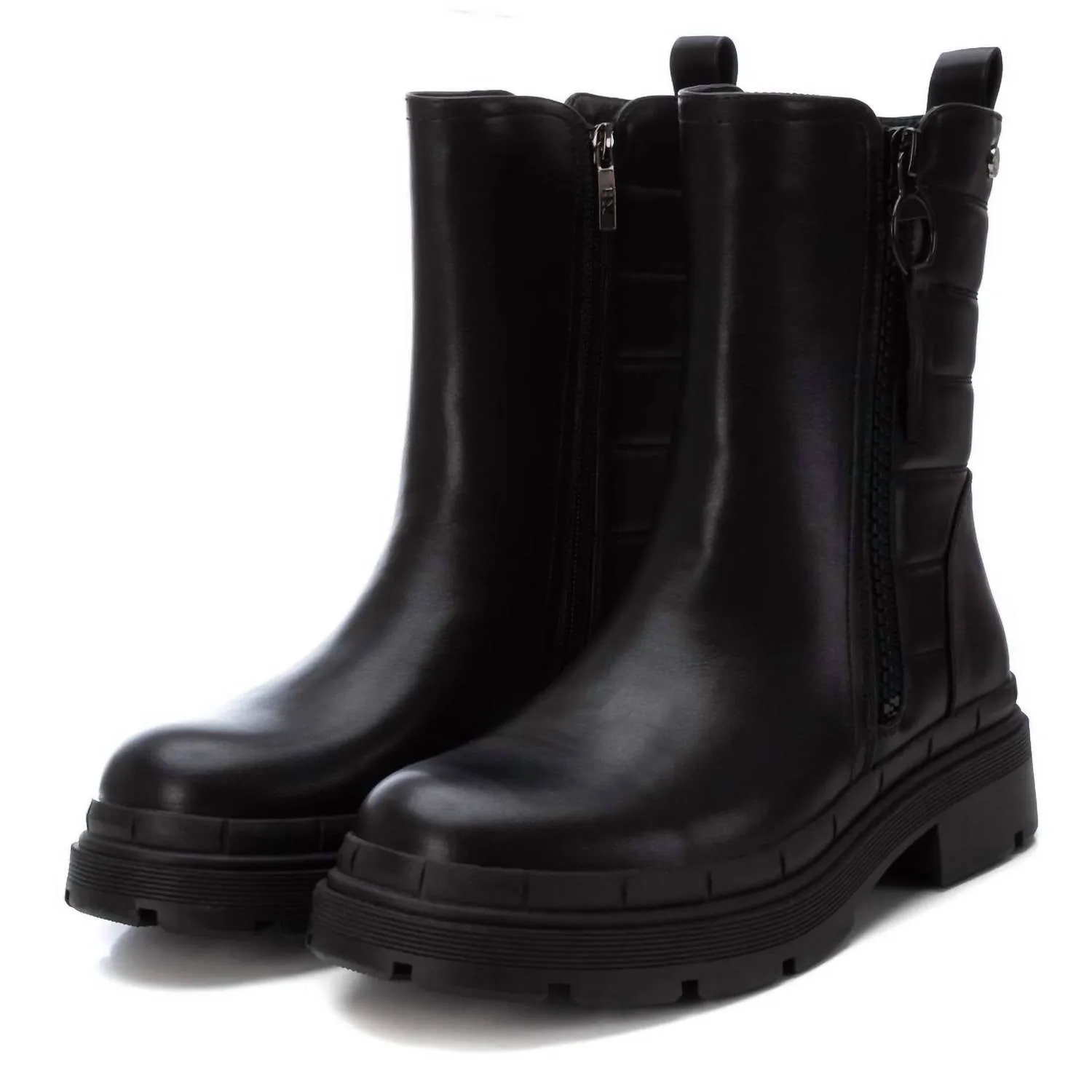 Women's Casual Booties In Black
