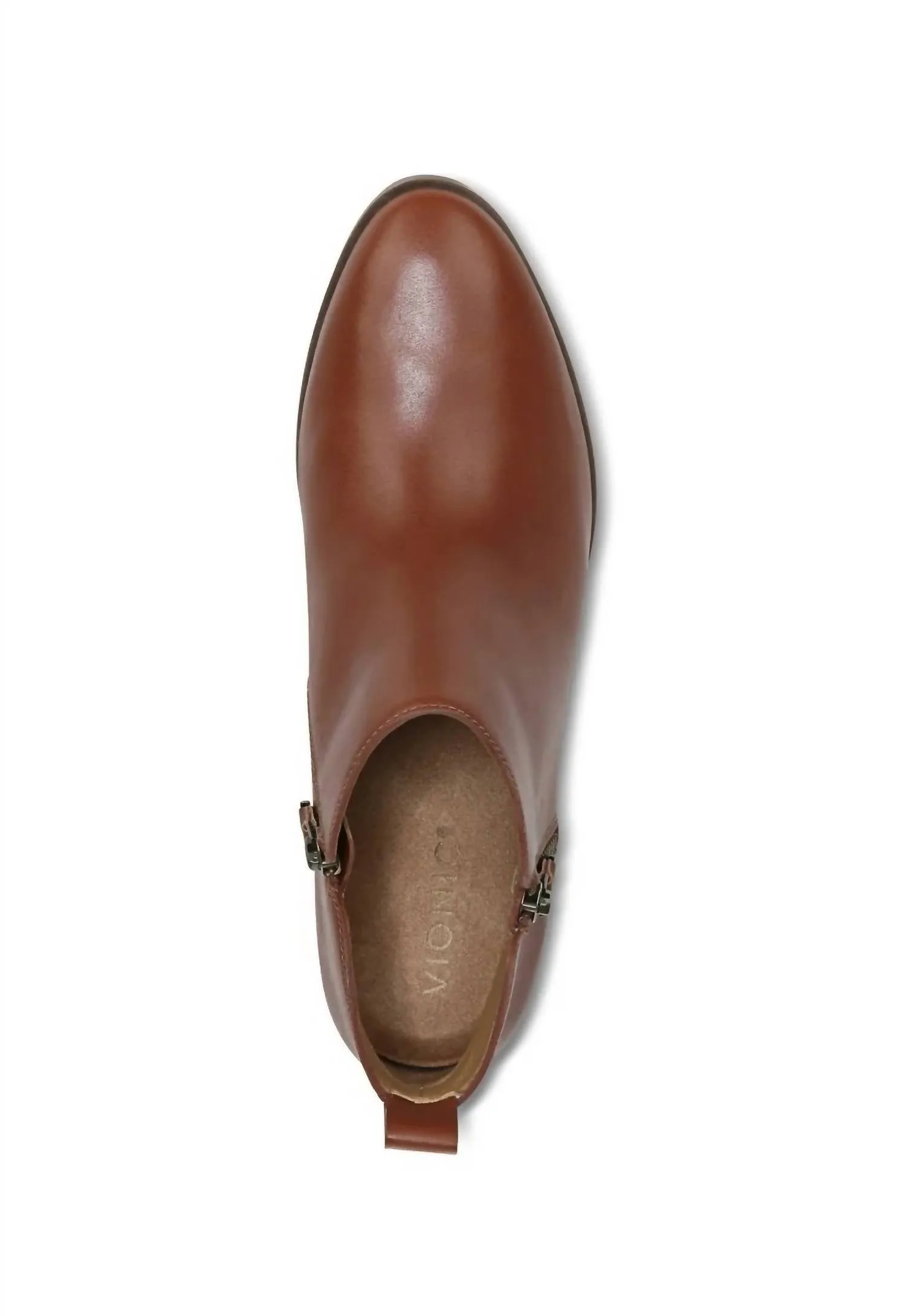 WomenS Cecily Ankle Boot - Medium In Cognac