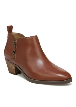WomenS Cecily Ankle Boot - Medium In Cognac