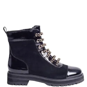 Women's Chance Boot In Black Suede
