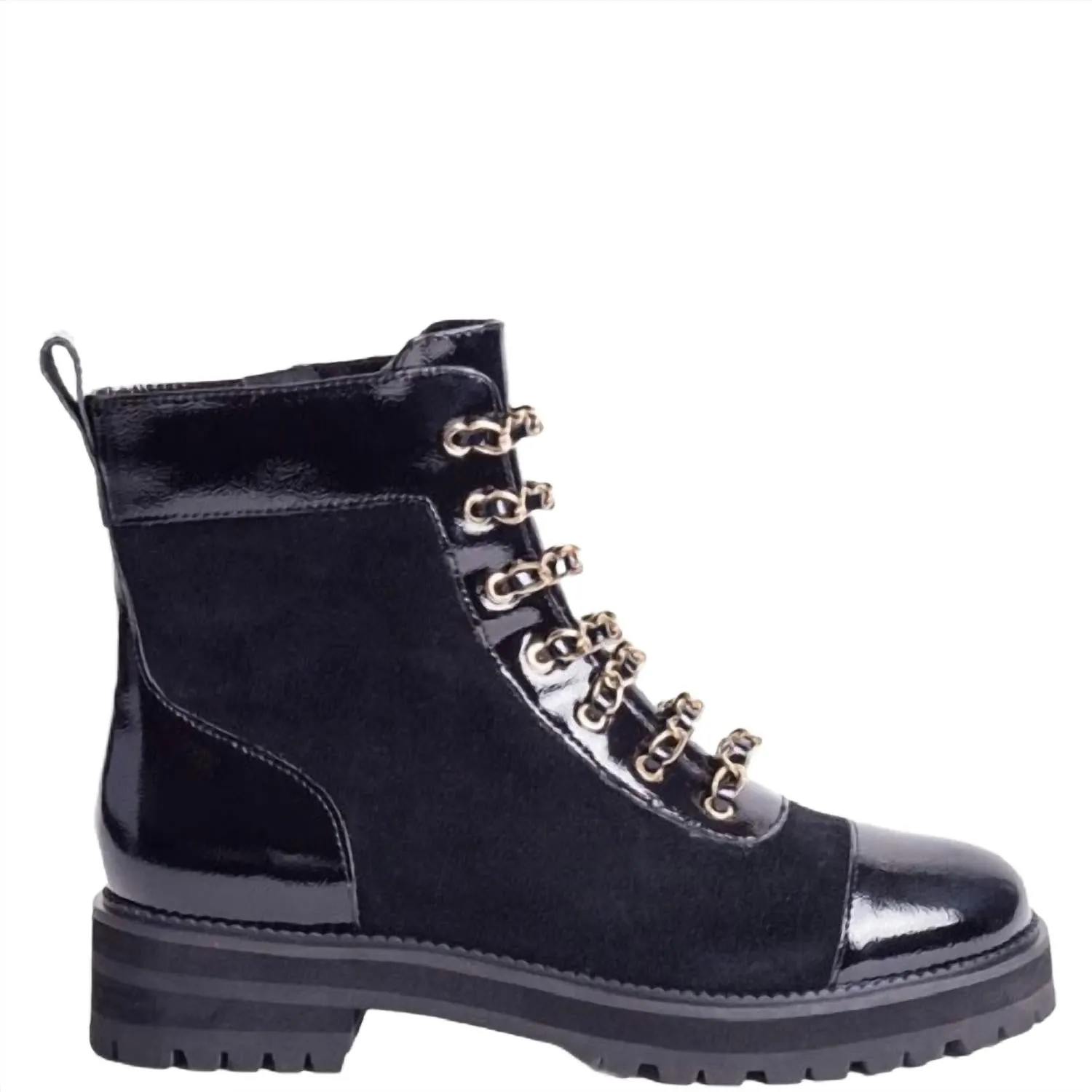 Women's Chance Boot In Black Suede