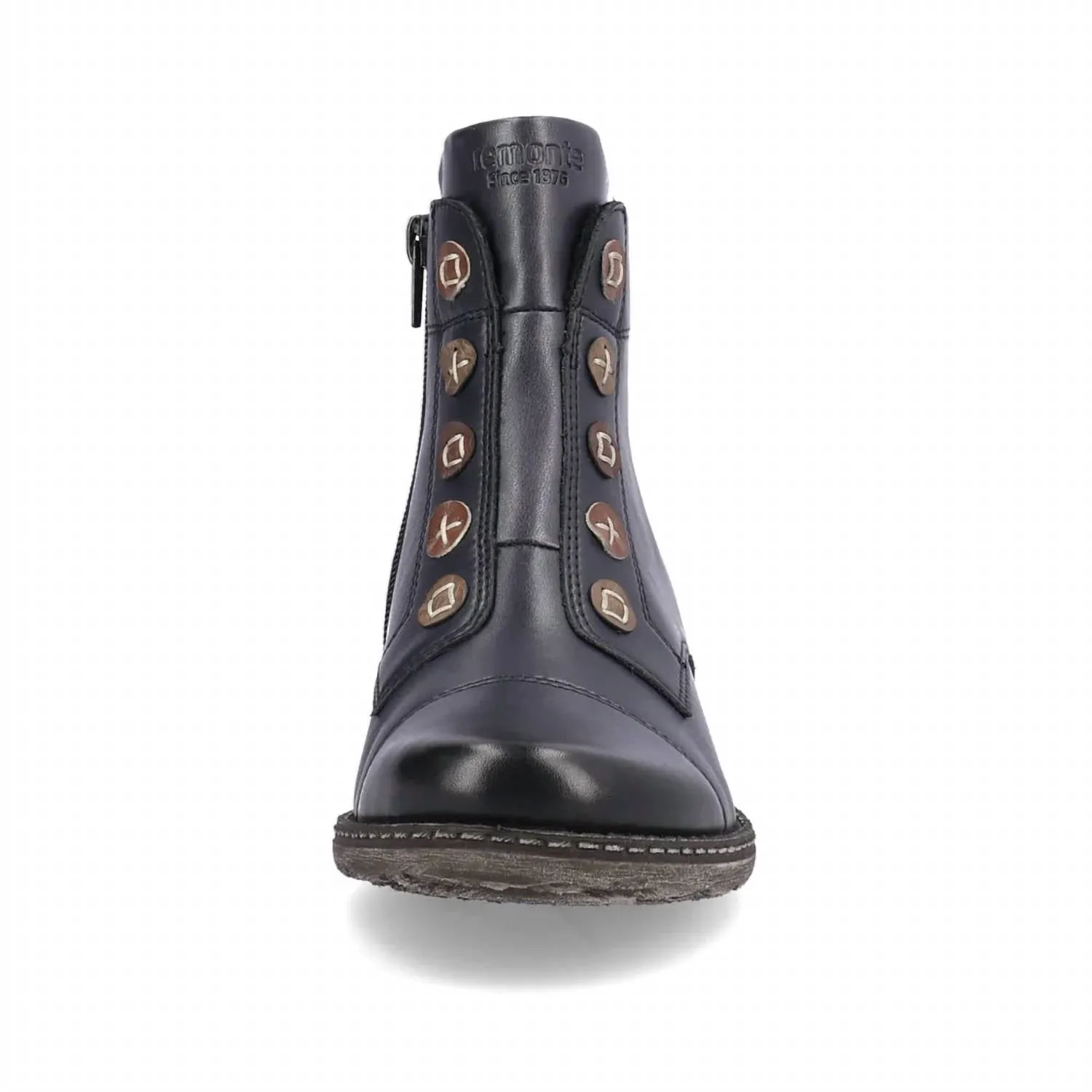 Women's Chandra 92 Leather Bootie In Navy