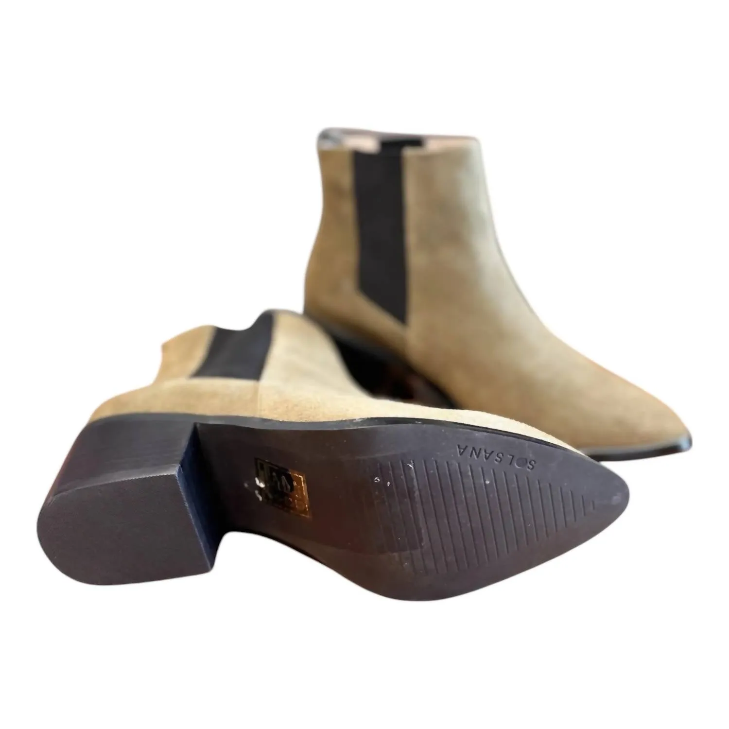 Women's Chelsea Ultra Suede Bootie In Beige