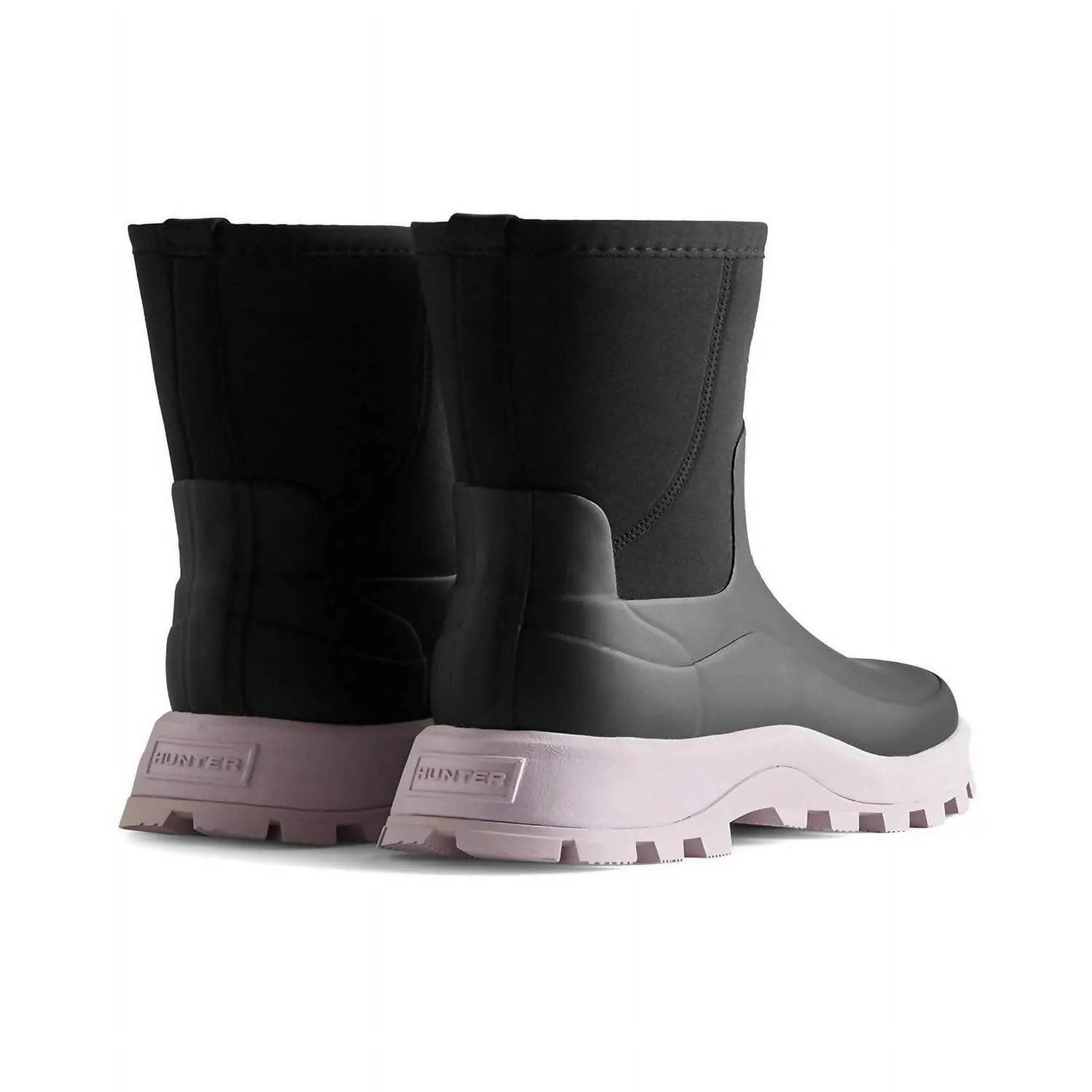 Women's City Explorer Short Boot In Black/tempered Mauve
