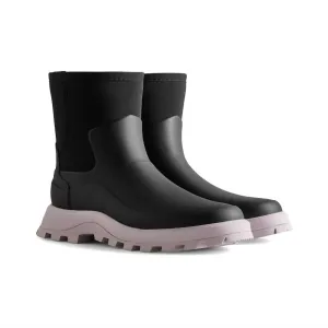 Women's City Explorer Short Boot In Black/tempered Mauve