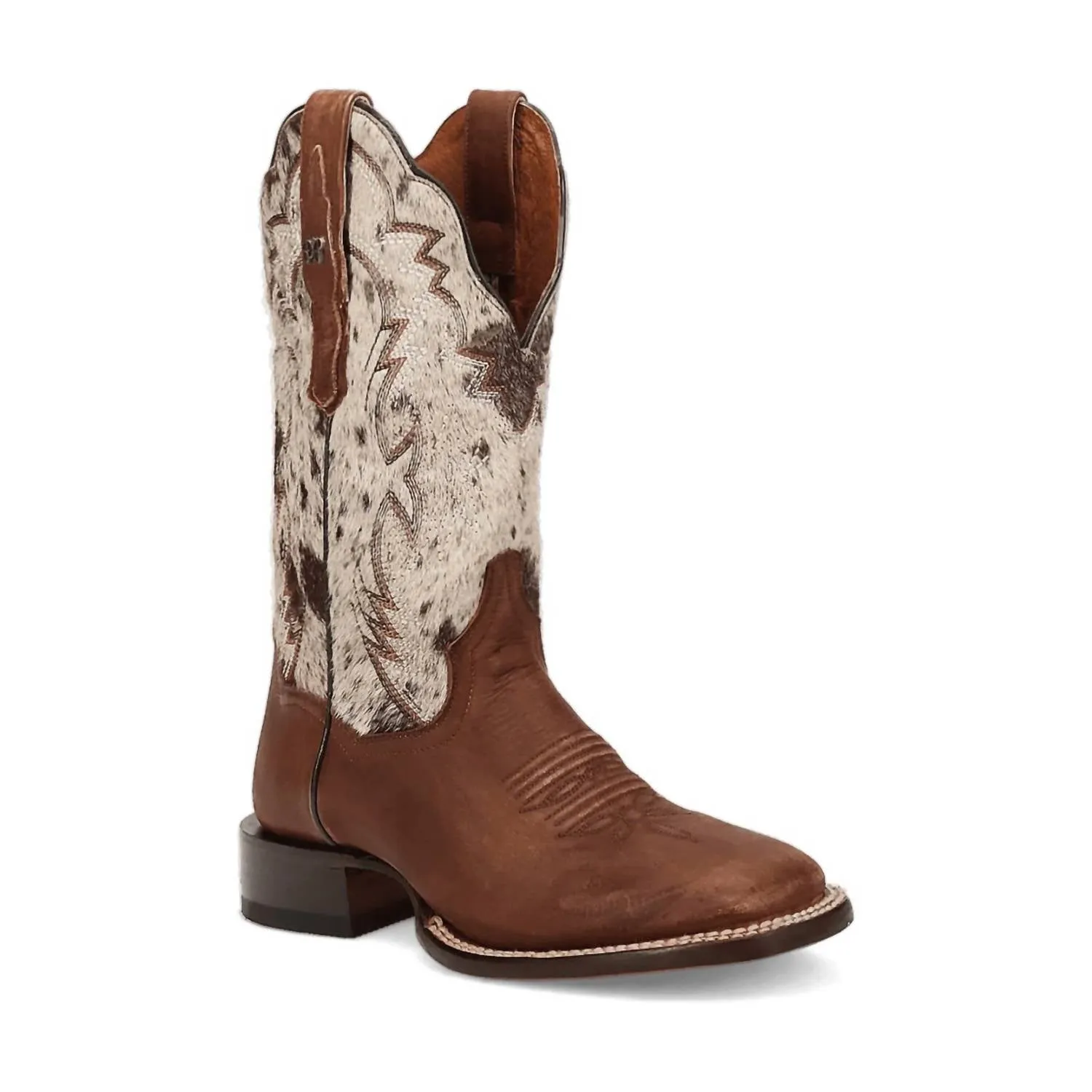 Women's Clarabelle Hair-On Cowgirl Certified Boot In Brown/natural