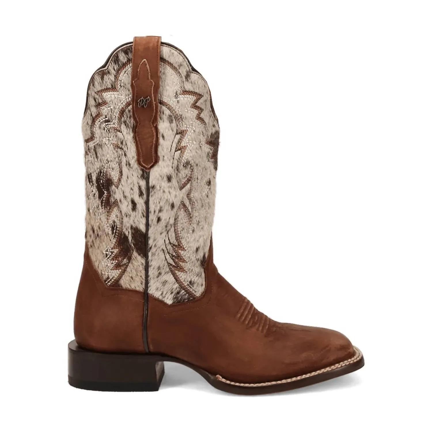Women's Clarabelle Hair-On Cowgirl Certified Boot In Brown/natural