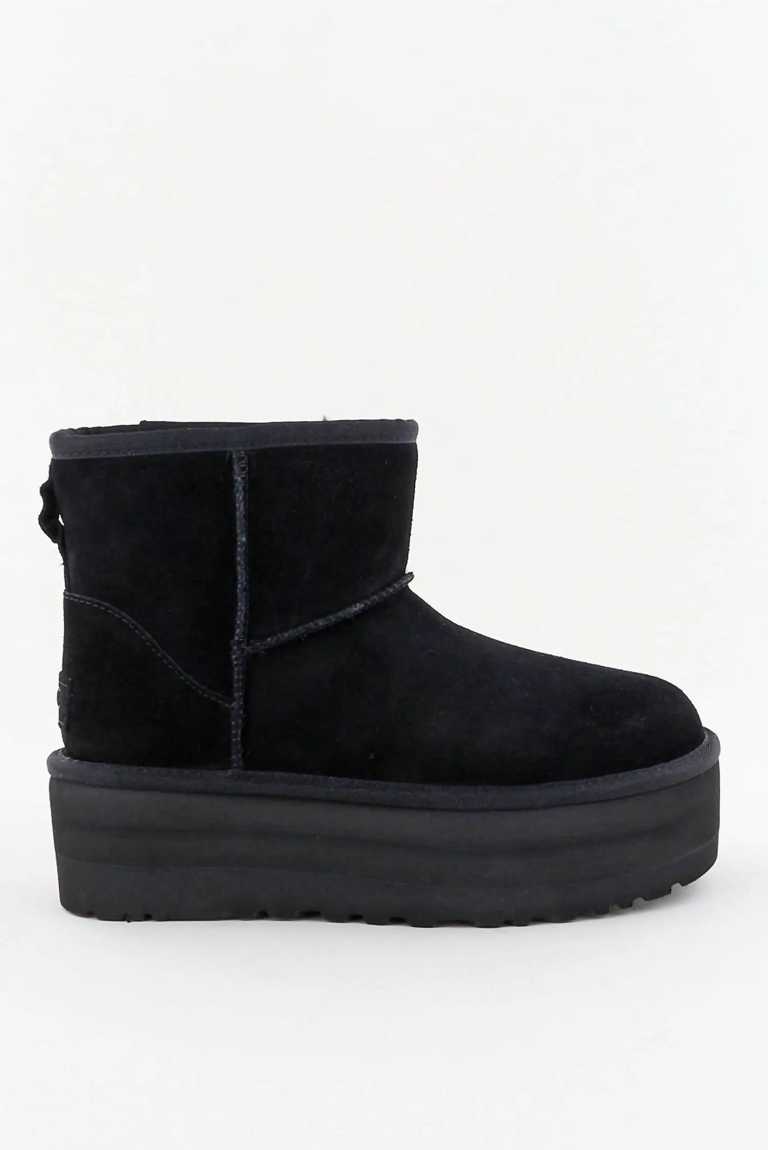 Women's Classic Mini Platform Boot In Black