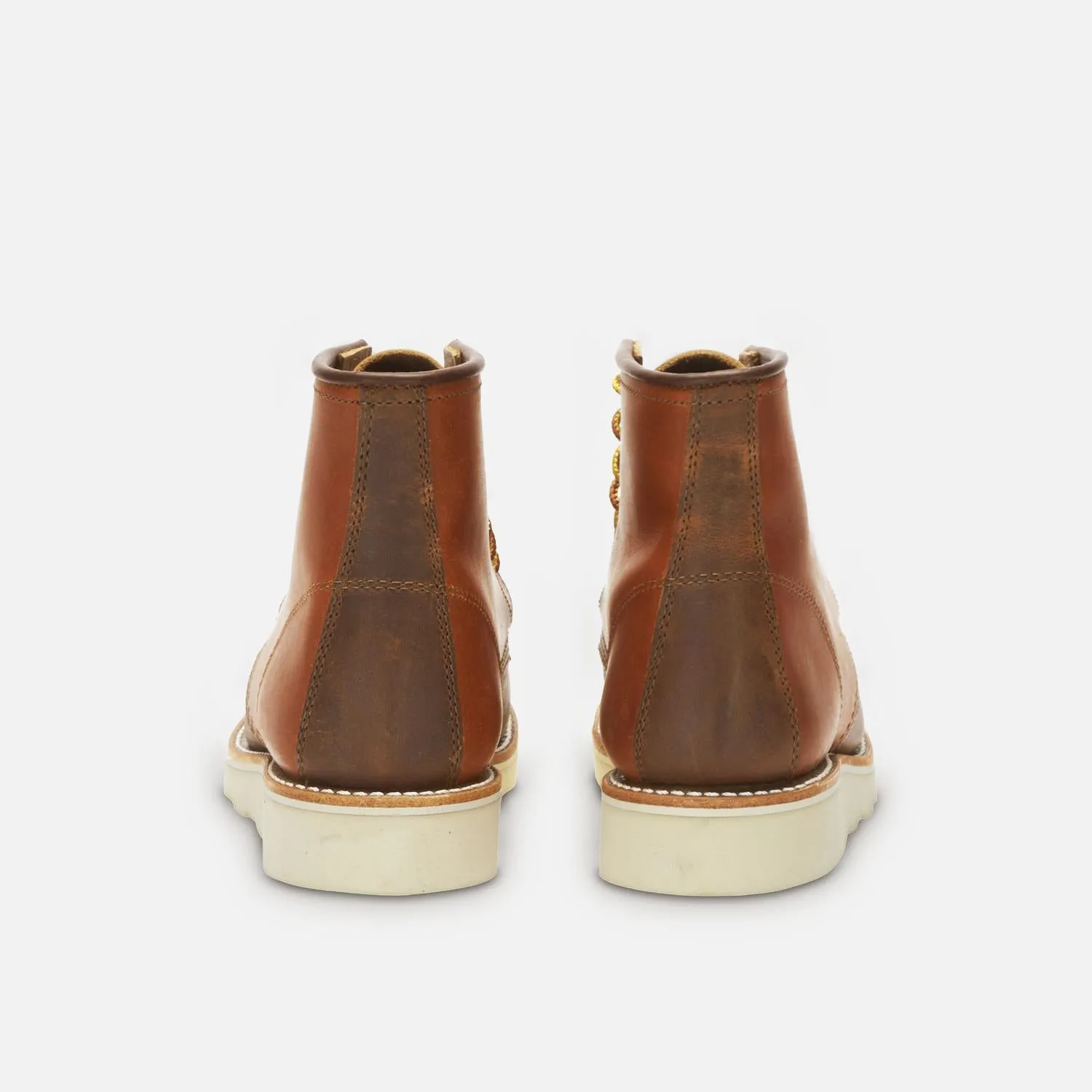 Women's Classic Short Boots In Multi Brown Leather