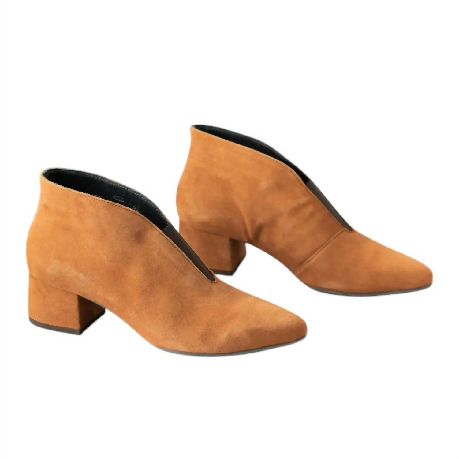 Women's Classy Boots In Tan