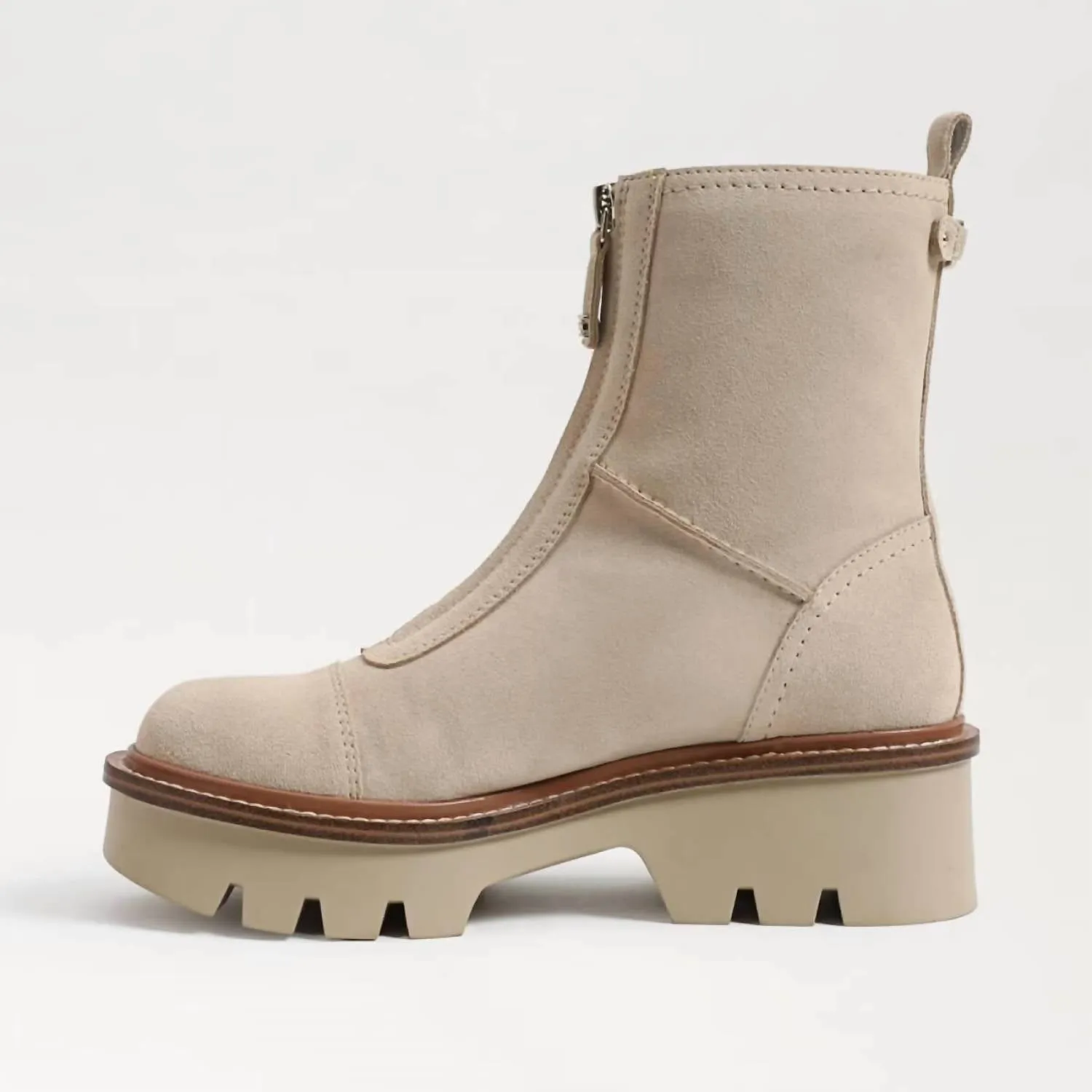 Women's Cooper Zip-Up Chelsea Boot In Cream