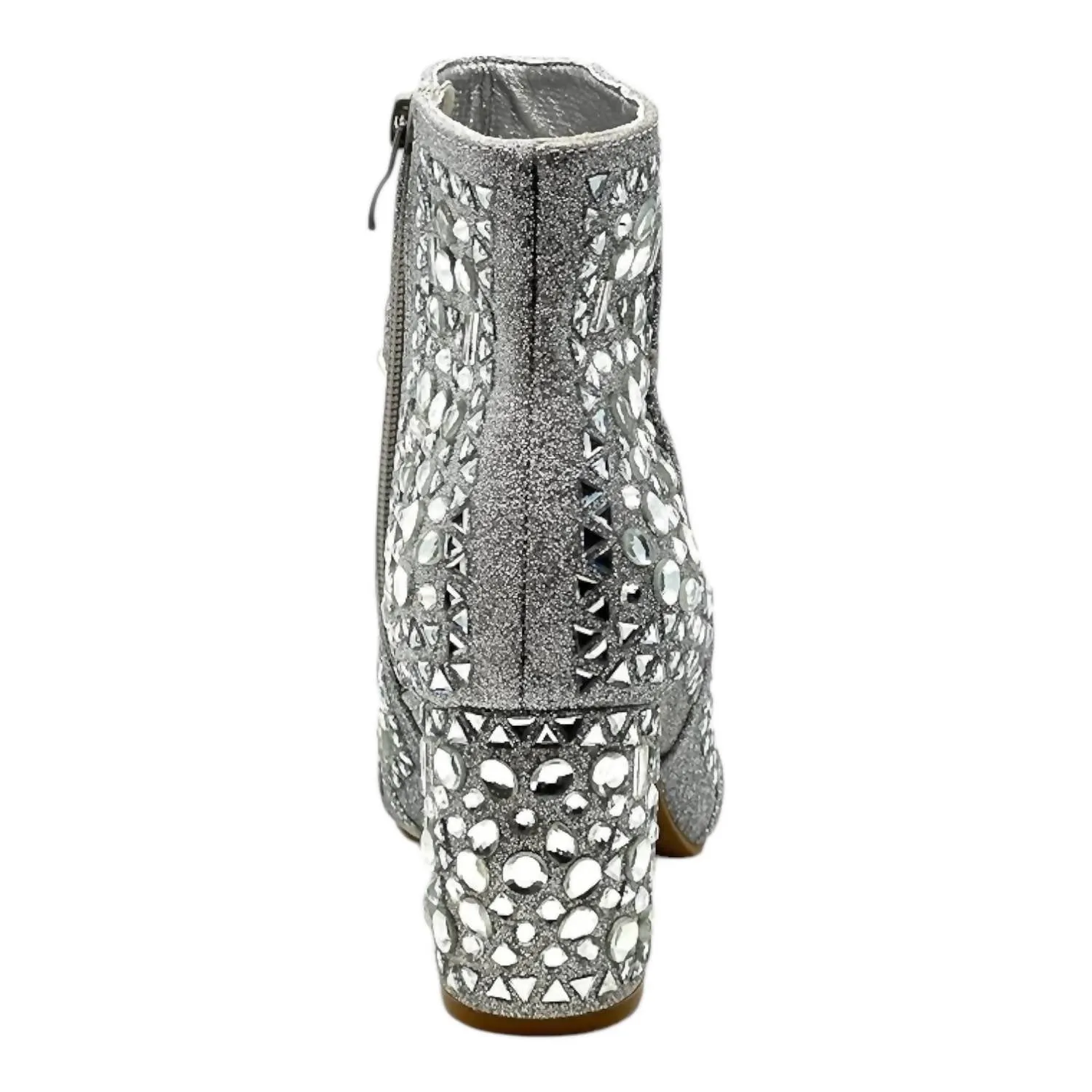 Women's Country Concert Bootie In Silver