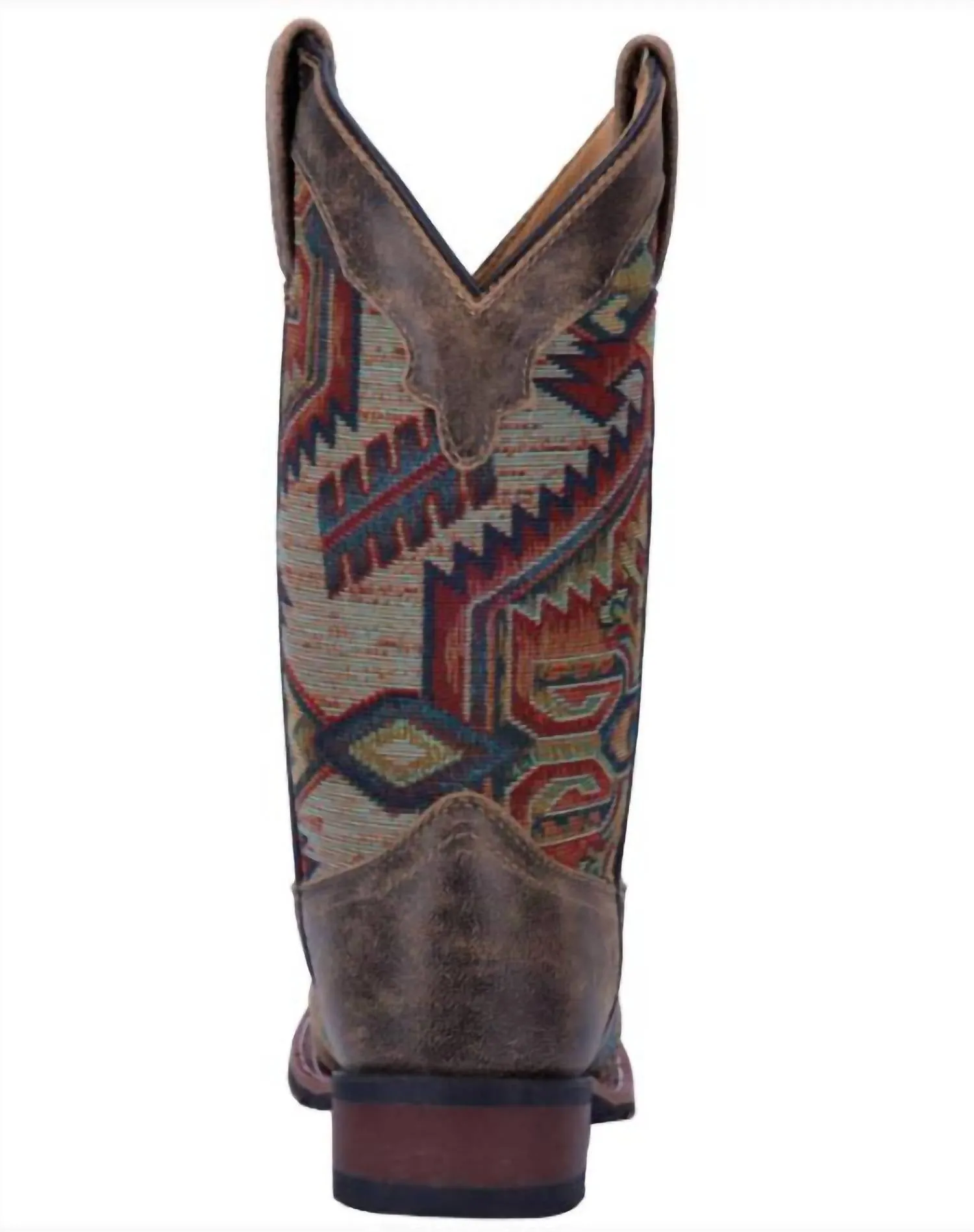 Women's Cowgirl Approved Scout Aztec Boot In Brown/multi