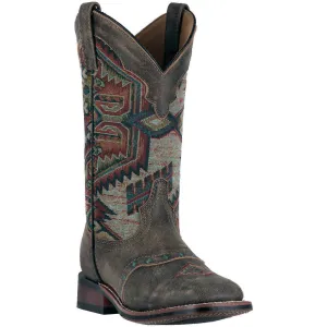 Women's Cowgirl Approved Scout Aztec Boot In Brown/multi