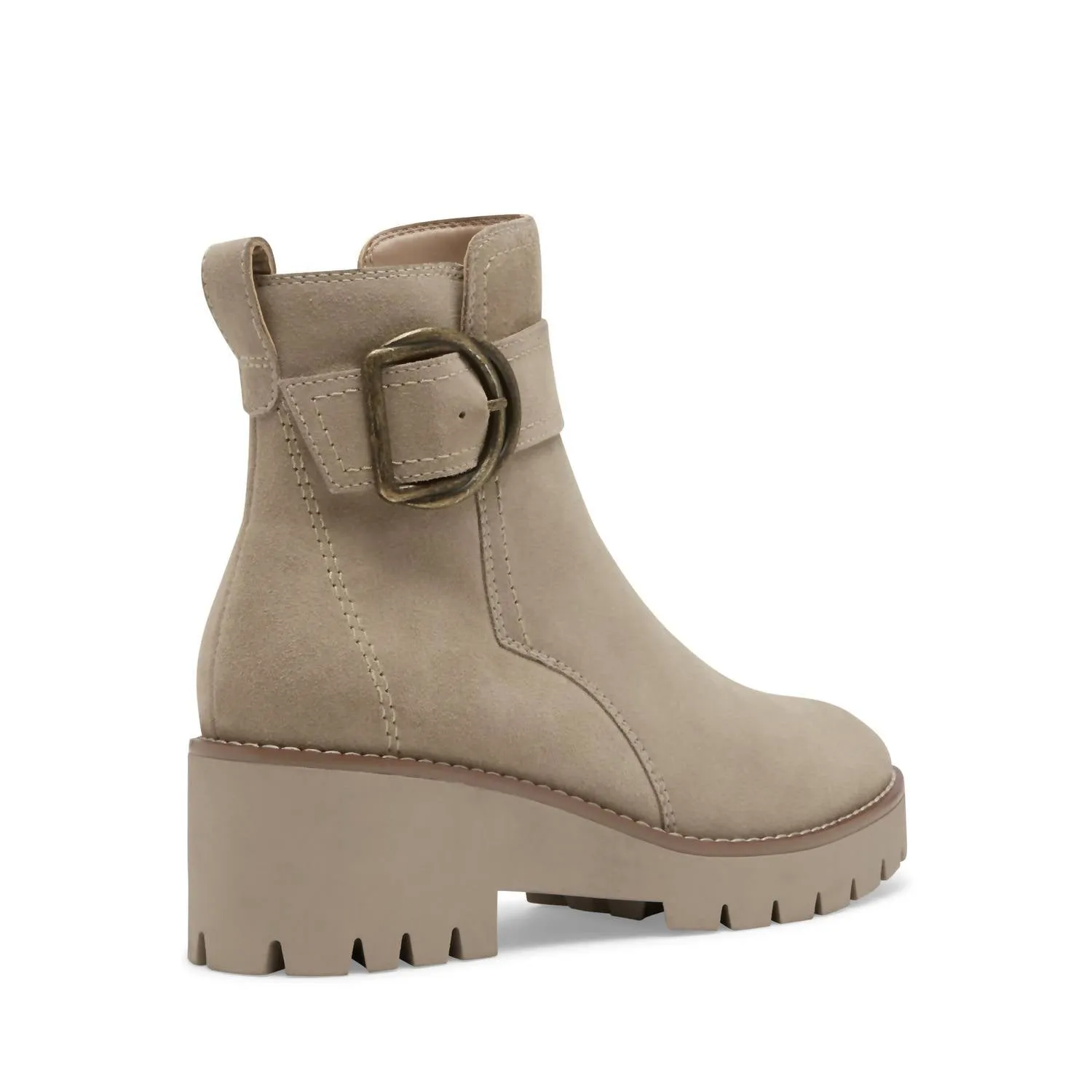 Women's Dagger Waterproof Boot In Sand Suede