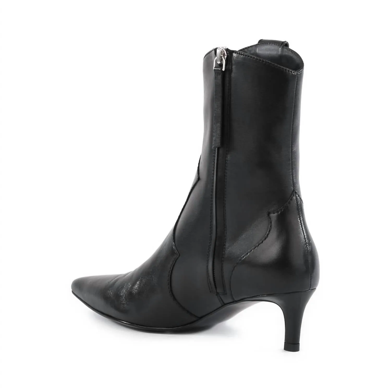 Women's Dallas Boot In Black Leather