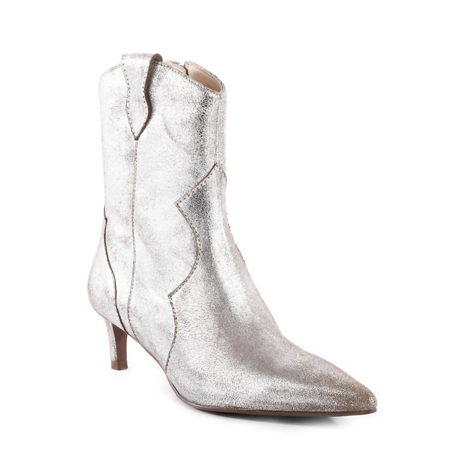 Women's Dallas Boot In Pewter Distressed Suede