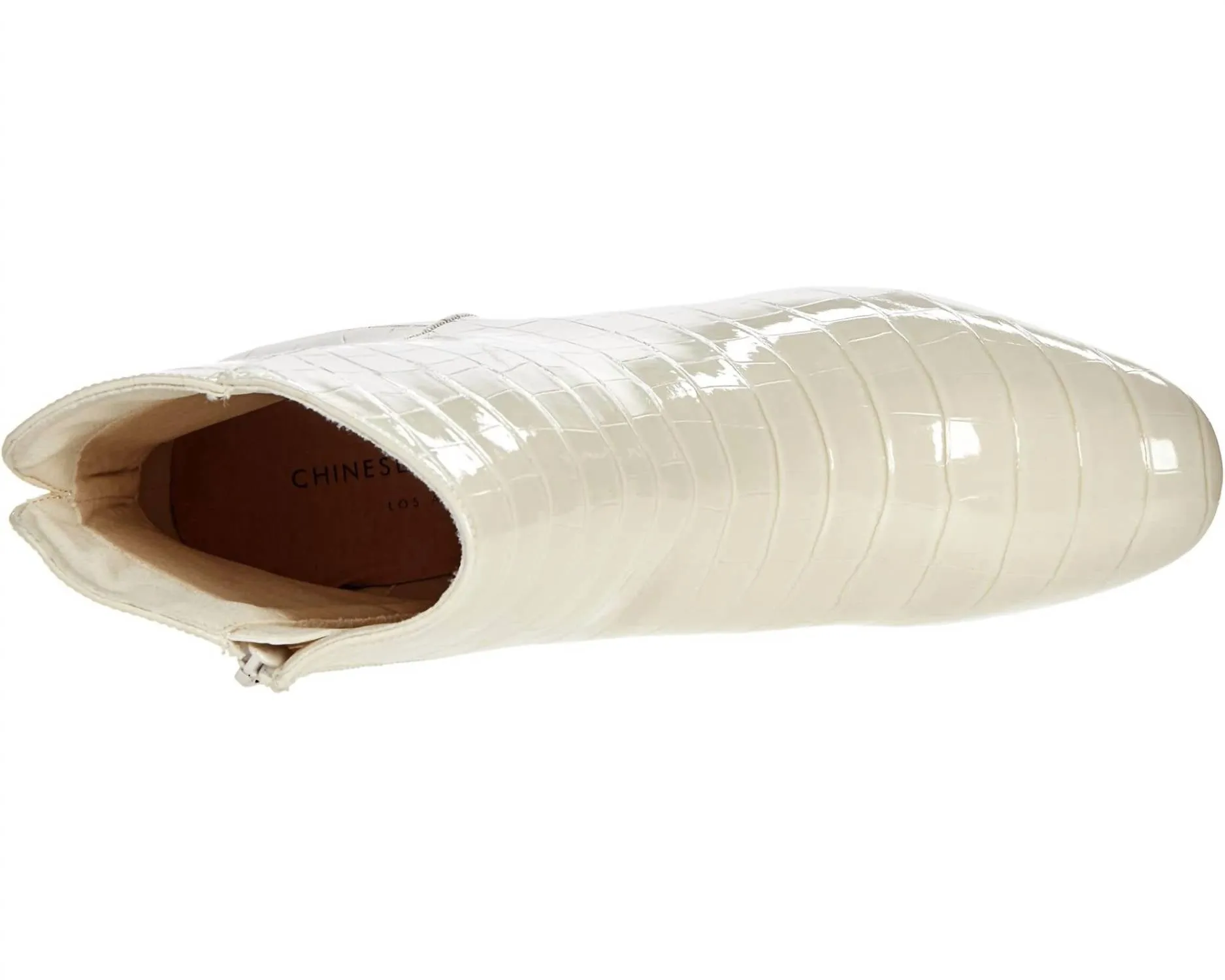 Women's Davinna Bootie In Cream Glas Croc