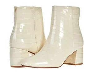 Women's Davinna Bootie In Cream Glas Croc