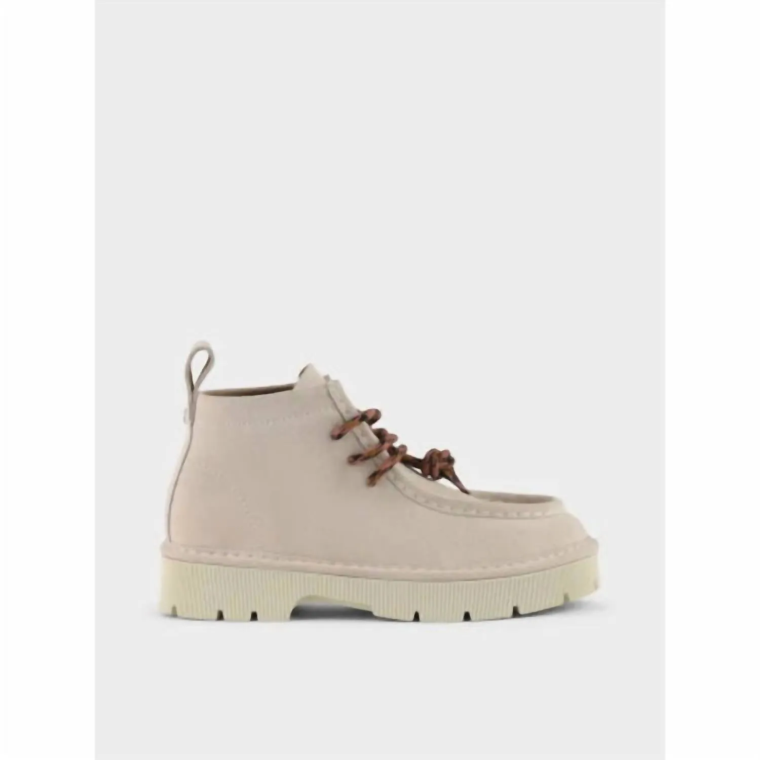 Women's Desert Suede Shoe Boot In Fog