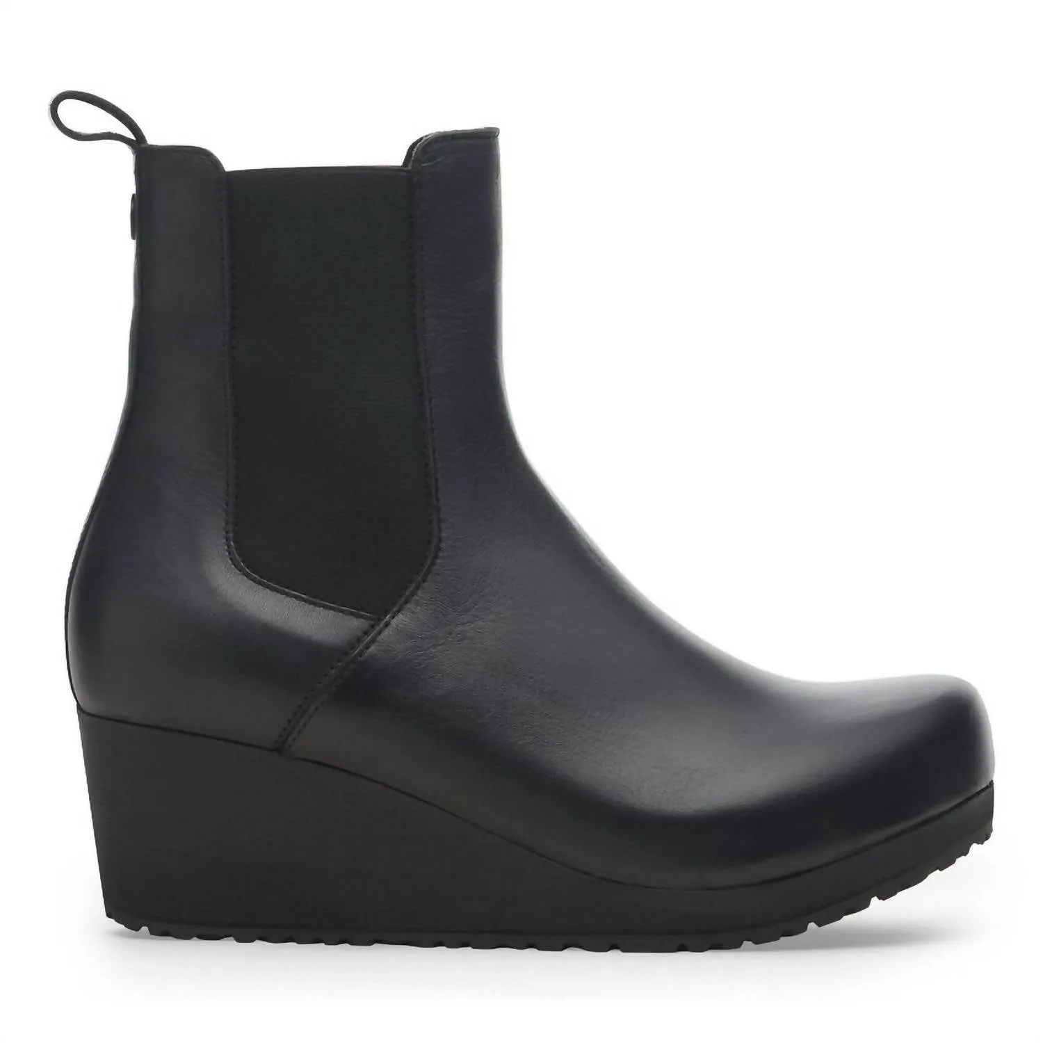 Women's Ebba Wedge Slip On Ankle Boot In Black