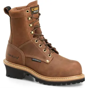 WomenS Elm 8 Waterproof Comp Toe Logger Boot In Brown