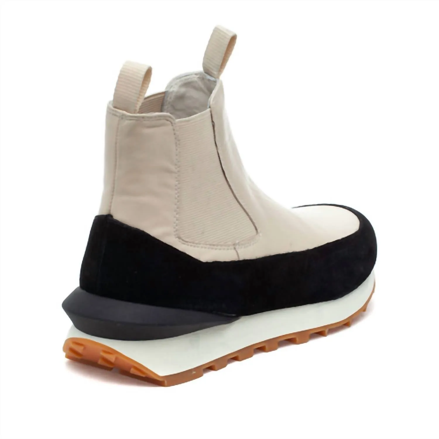 Women's Eloise Chelsea Boot In Beige Leather